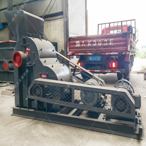 SCF800X600雙級粉(fěn)碎機發貨圖片_發往山東濟南_破碎煤矸石