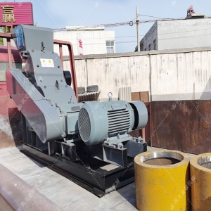 小型雙級粉碎機發貨圖片_發(fā)往山東煙台_破碎粉煤灰