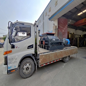 2PGC600X750雙齒輥破碎機發貨圖片(piàn)_發往湖(hú)南婁底_破碎煤塊